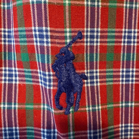 Ralph Lauren Plaid Oxford - Picture 3 of 4